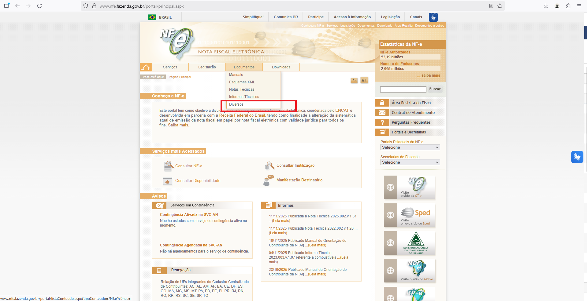 Tabela de Classificação do Consumo da Reforma Tributária
